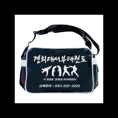 에나멜 체육관 가방 제작3
