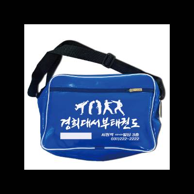 에나멜 체육관 가방 제작4