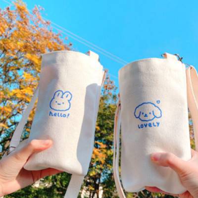 캔버스 드링크백 / 크로스 미니가방