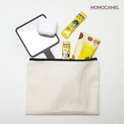 모모카멜 미니 파우치 에코백 20*15cm (HP01)
