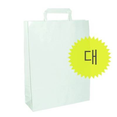 백색 자동 종이쇼핑백(대-305*125*420mm 두께 120g)