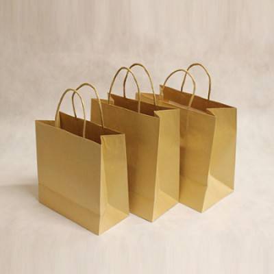 무지 크라프트 지끈 쇼핑백 (2절 두께 175g)