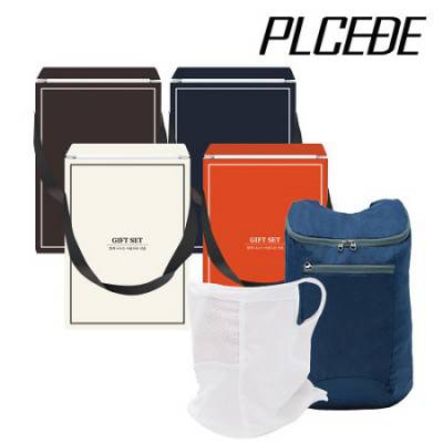 플씨드 접이식 스포츠 백팩(PMB-01) + 메쉬 귀걸이 쿨마스크 2종 세트