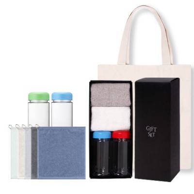 코리고리 손수건 2p보틀350ml 2p세트(에코백포함)