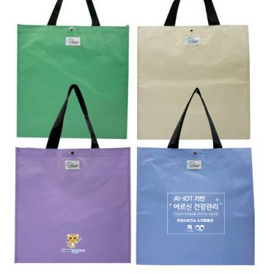 컬러 타포린백 쇼핑백 제작 파스텔
