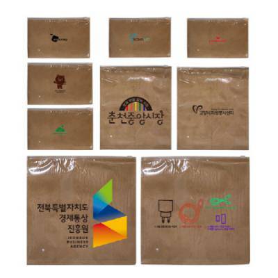 지퍼백/pvc+부직포/포장용지퍼백(4종)