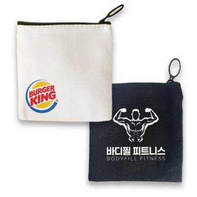 주문제작 솔리드 캔버스 파우치 Z141