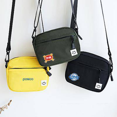 스마일 나일론 슬링백 크로스백 Z278