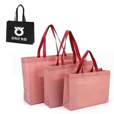 파스텔 부직포가방 판촉 사은품 인쇄 XO- 소형