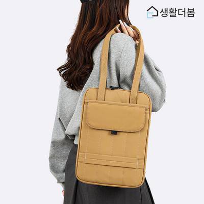 생활더봄 투웨이 세로형 노트북 태블릿 가방 슬림 토트 숄더 겸용 4컬러 S사이즈