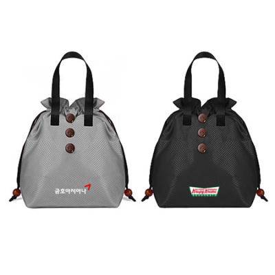 버튼 보온보냉백 포켓 쿨러백 도시락 가방 Z470