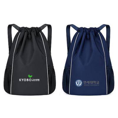 야간 반사띠 캐주얼 스트링 백팩 짐색 Z488